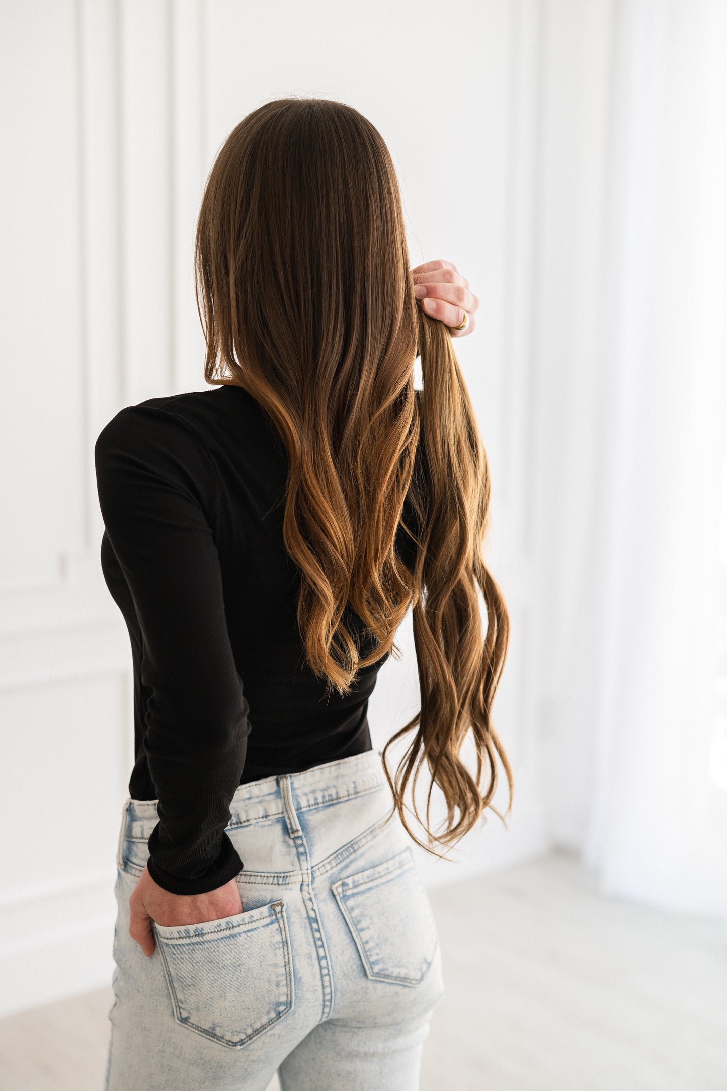 | Maple (Medium Brown) | GENIUS WEFT | 22"